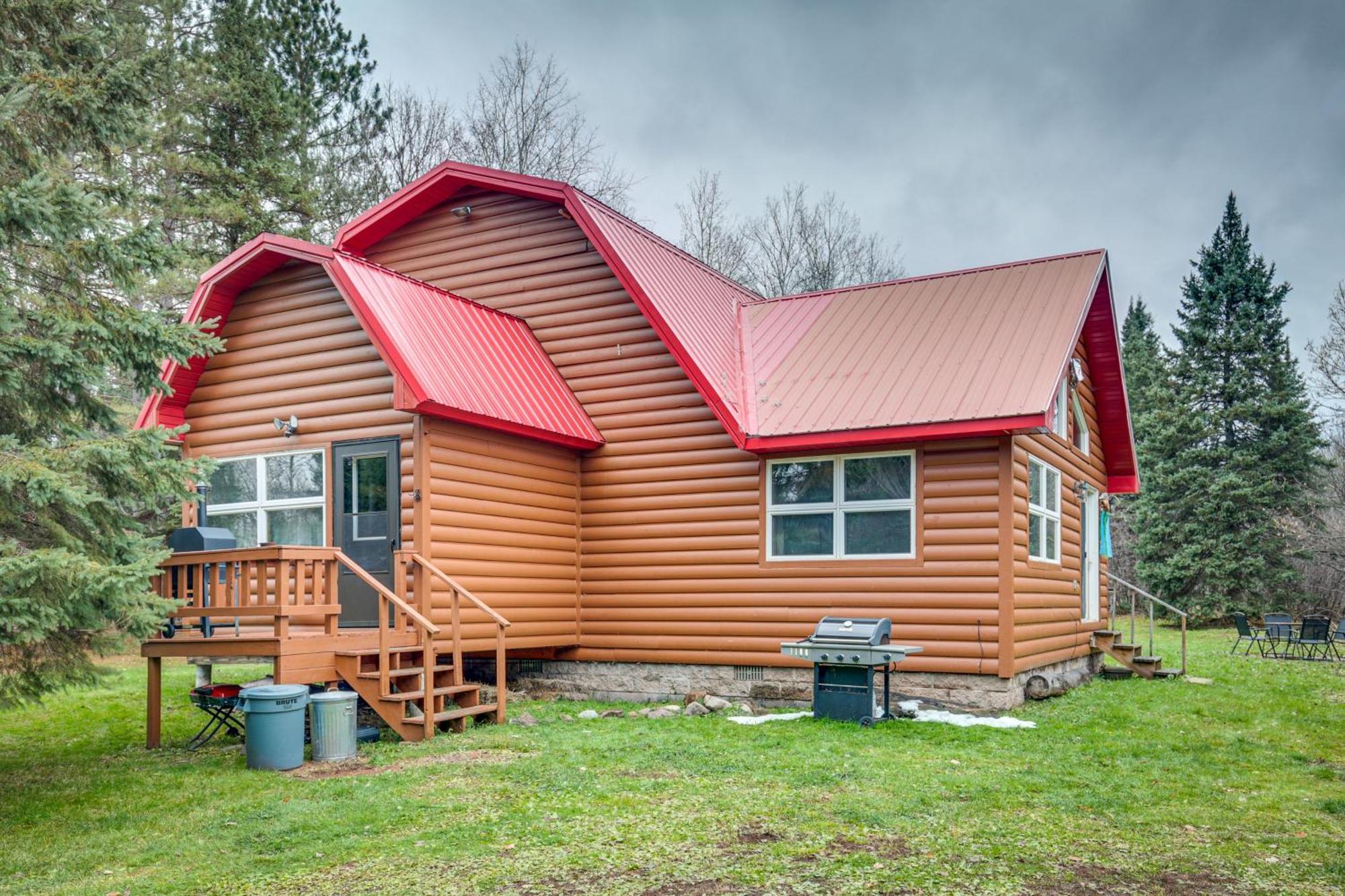 40-Acre, Off-Grid Wakefield Retreat With Gas Grill! Villa Exterior photo